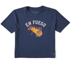 Women's En Fuego Short Sleeve Crusher Boxy Tee