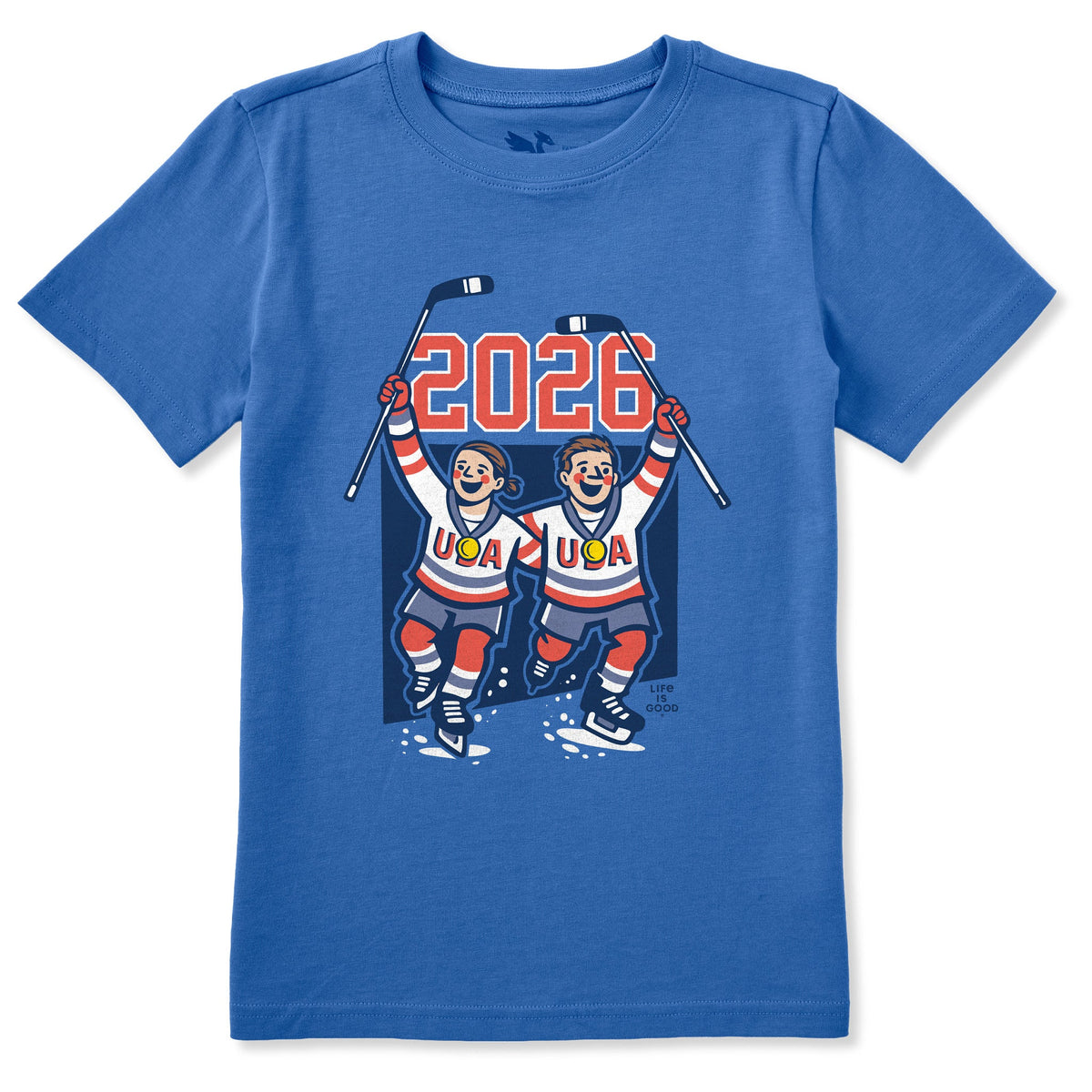 Kids USA Hockey 2026 Short Sleeve Crusher Tee