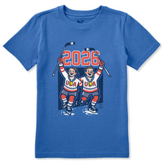 Kids USA Hockey 2026 Short Sleeve Crusher Tee