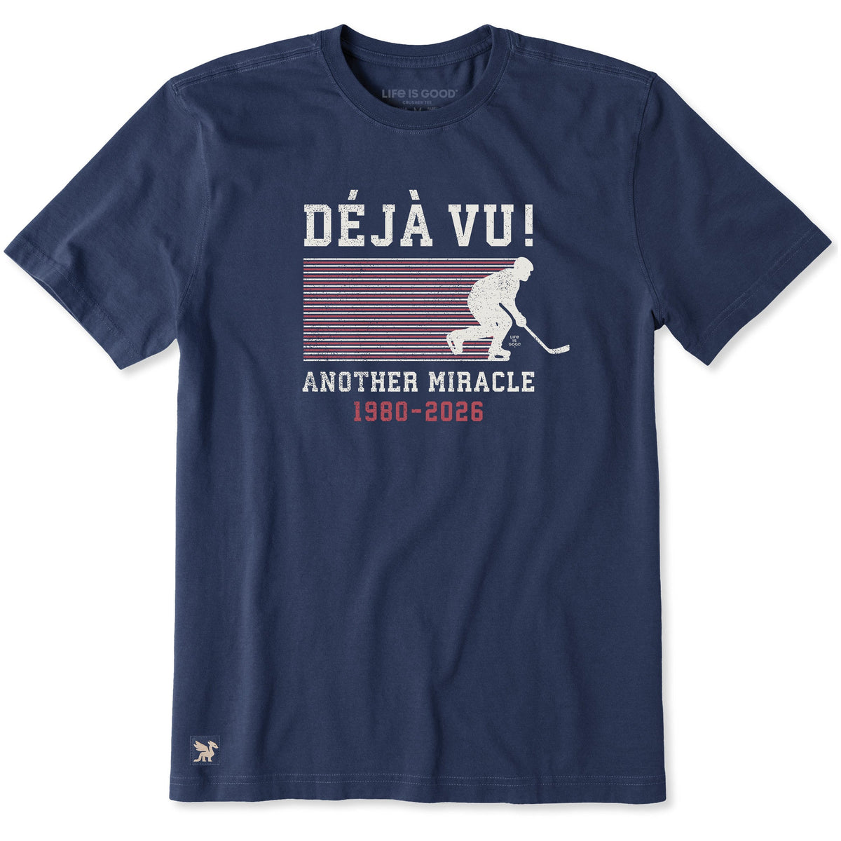 Men's Another Miracle Hockey Short Sleeve Crusher Tee