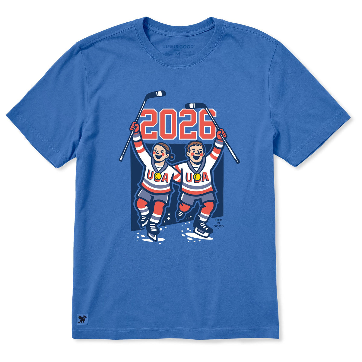 Men's USA Hockey 2026 Short Sleeve Crusher Tee