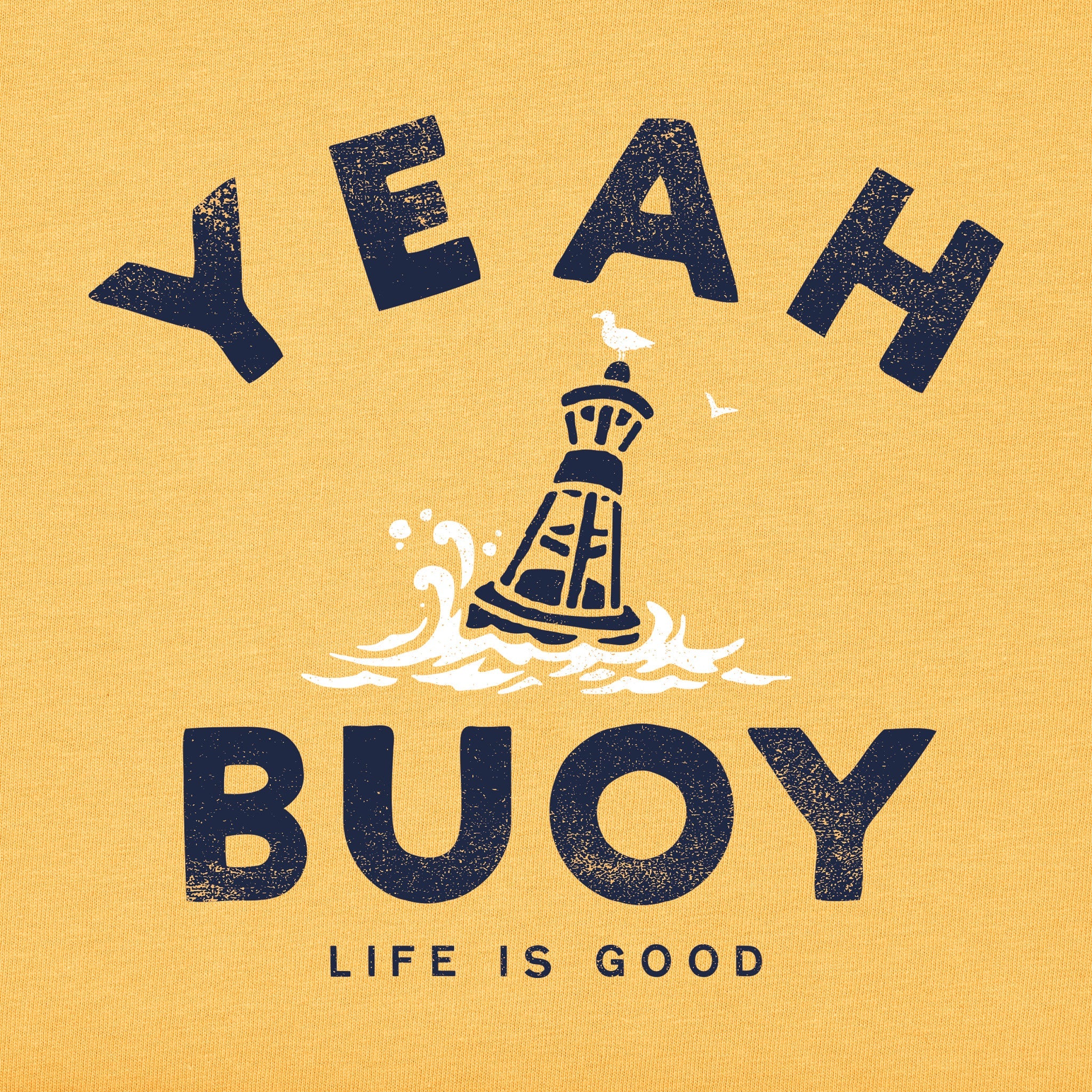 Men's Yeah Buoy Short Sleeve Crusher Tee