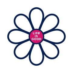 Simple Daisy Small Die Cut Decal