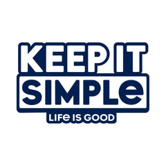 Keep it Simple Small Die Cut Decal