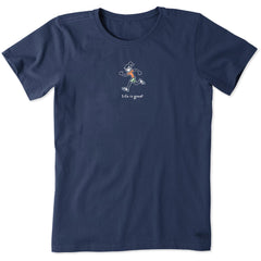 Women's Jackie Running Short Sleeve Crusher Tee