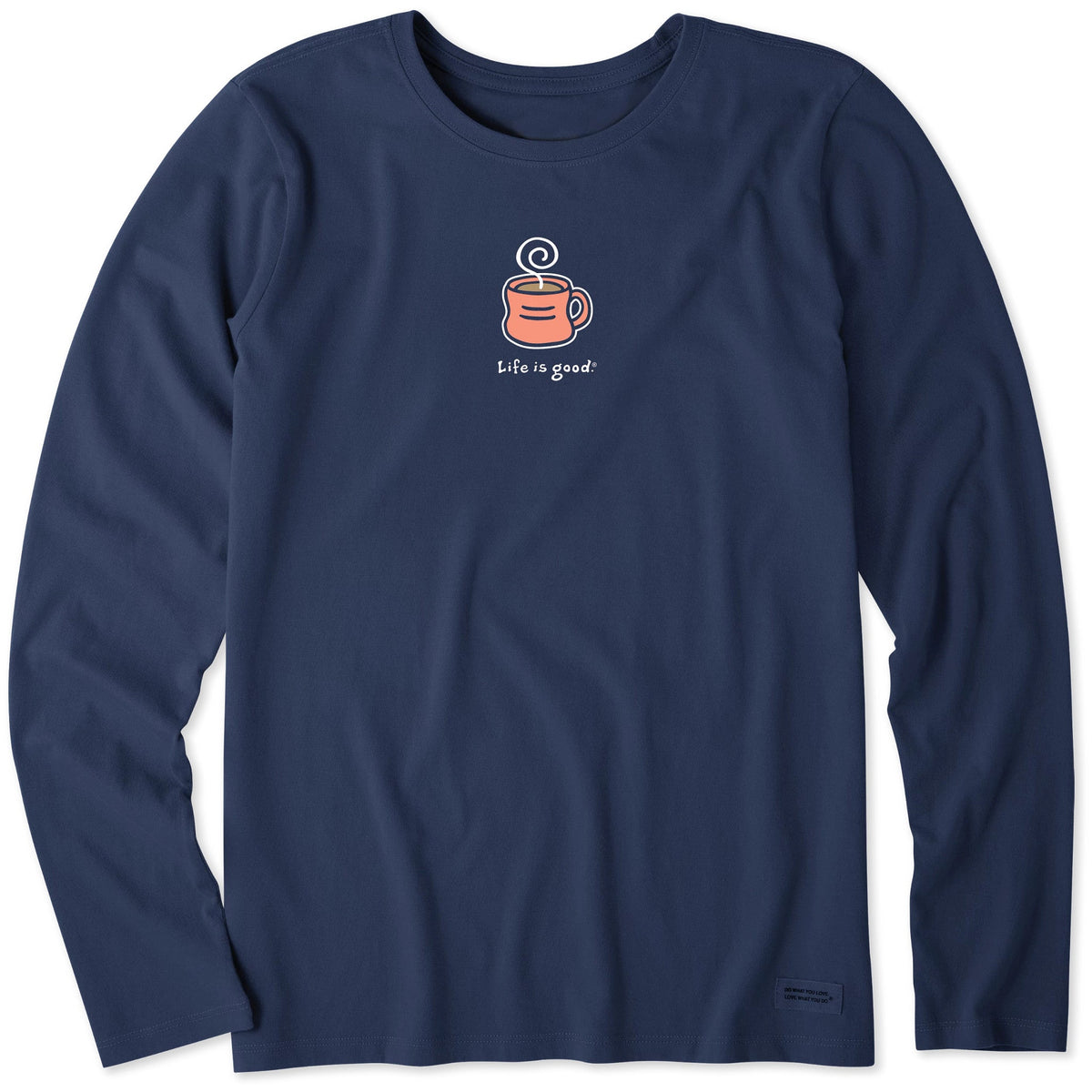 Women's Hot Mug Long Sleeve Crusher Tee