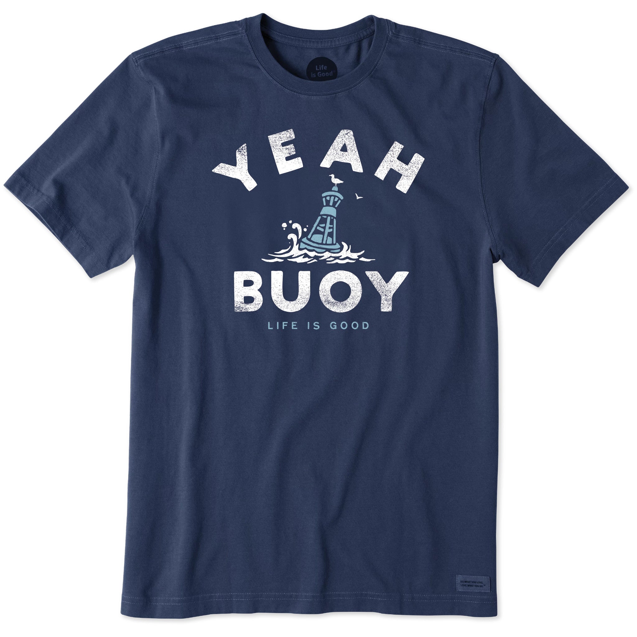 Men's Yeah Buoy Short Sleeve Crusher Tee