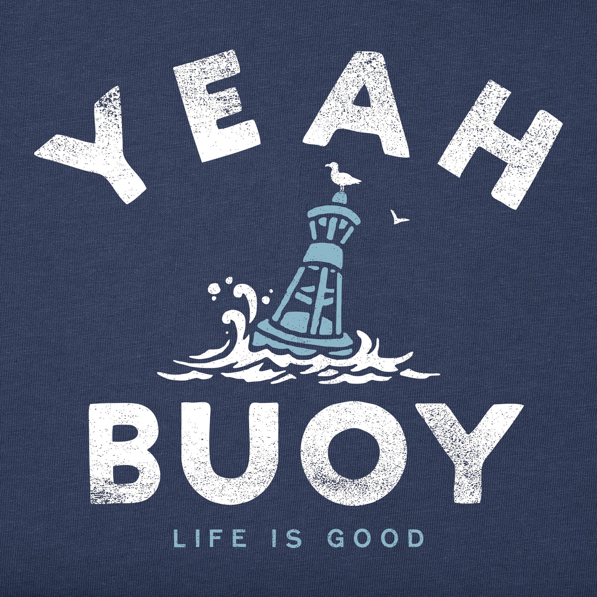 Men's Yeah Buoy Short Sleeve Crusher Tee