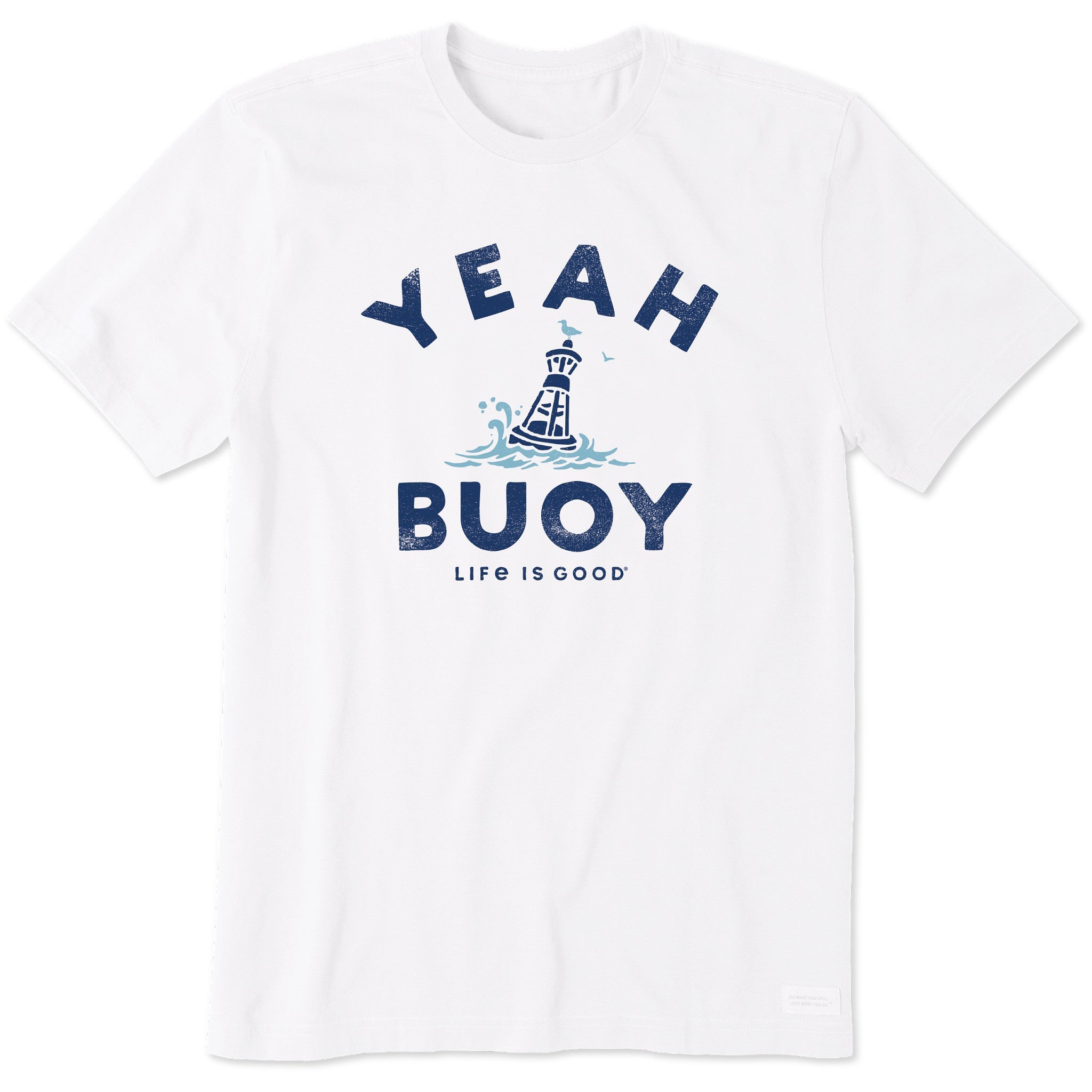 Men's Yeah Buoy Short Sleeve Crusher Tee