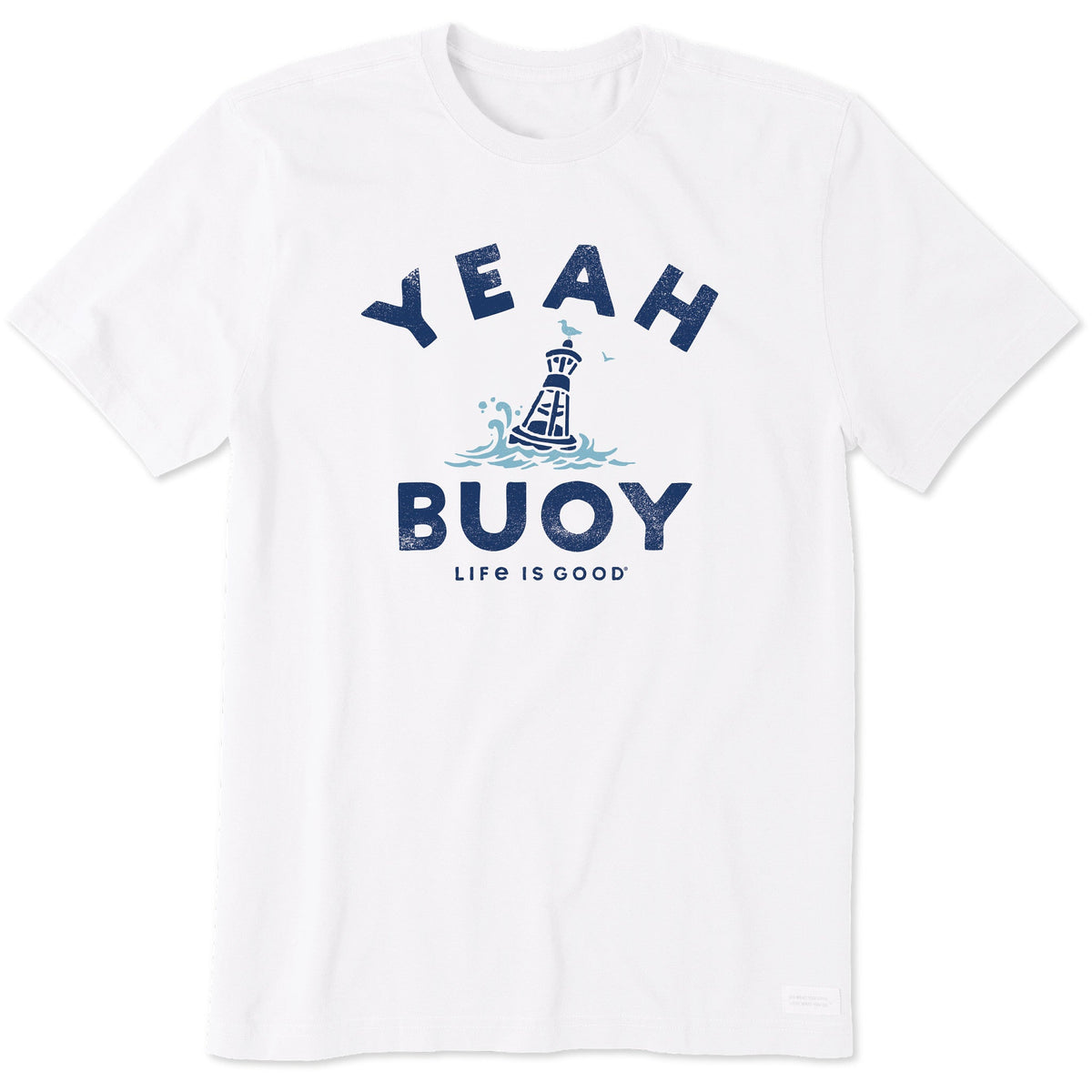 Men's Yeah Buoy Short Sleeve Crusher Tee