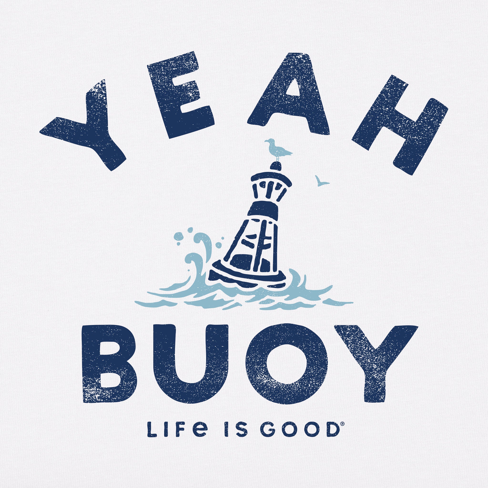 Men's Yeah Buoy Short Sleeve Crusher Tee