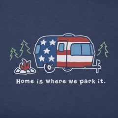 Women's Americana Camper Short Sleeve Crusher Tee