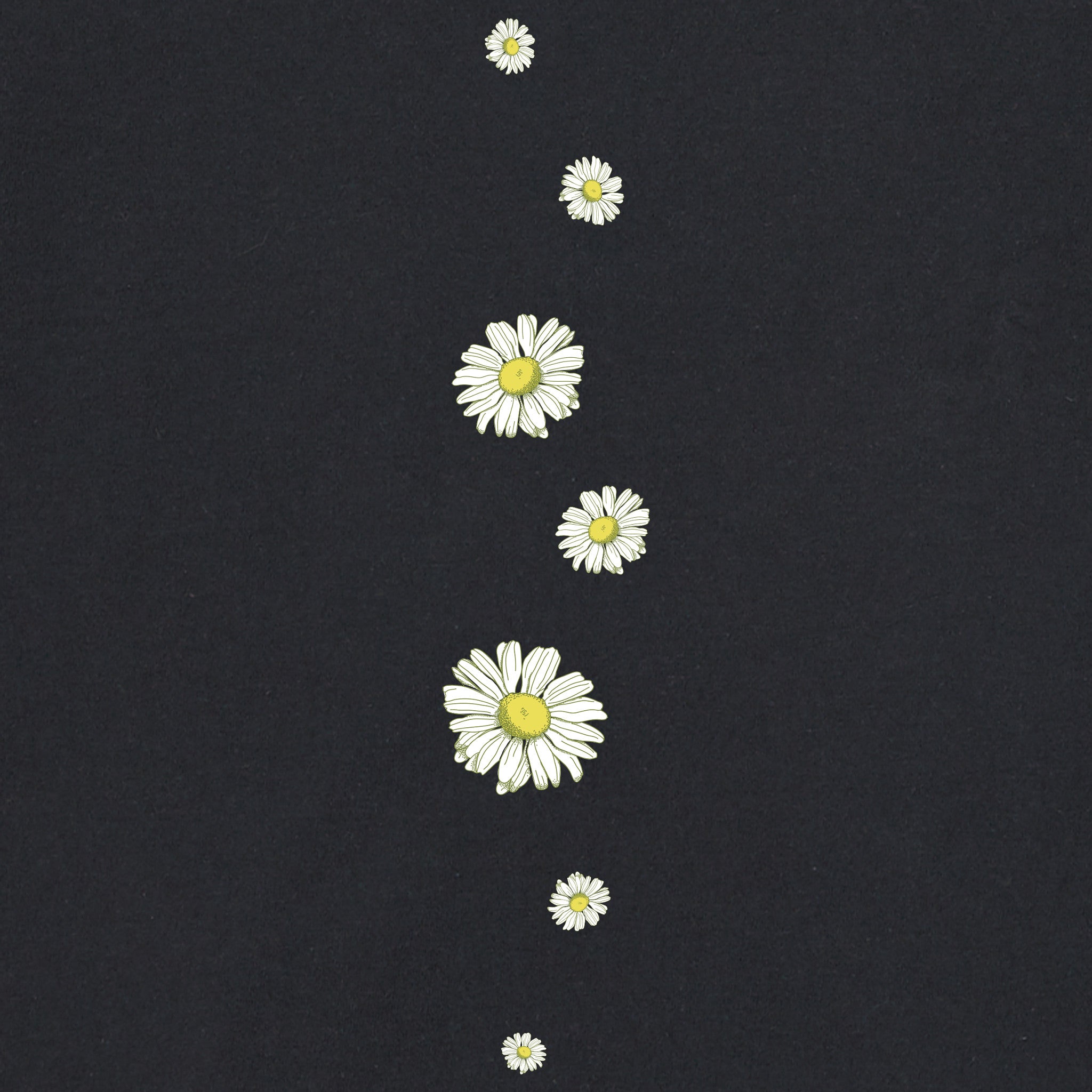 Women's Detailed Wildflowers Long Sleeve Crusher Tee