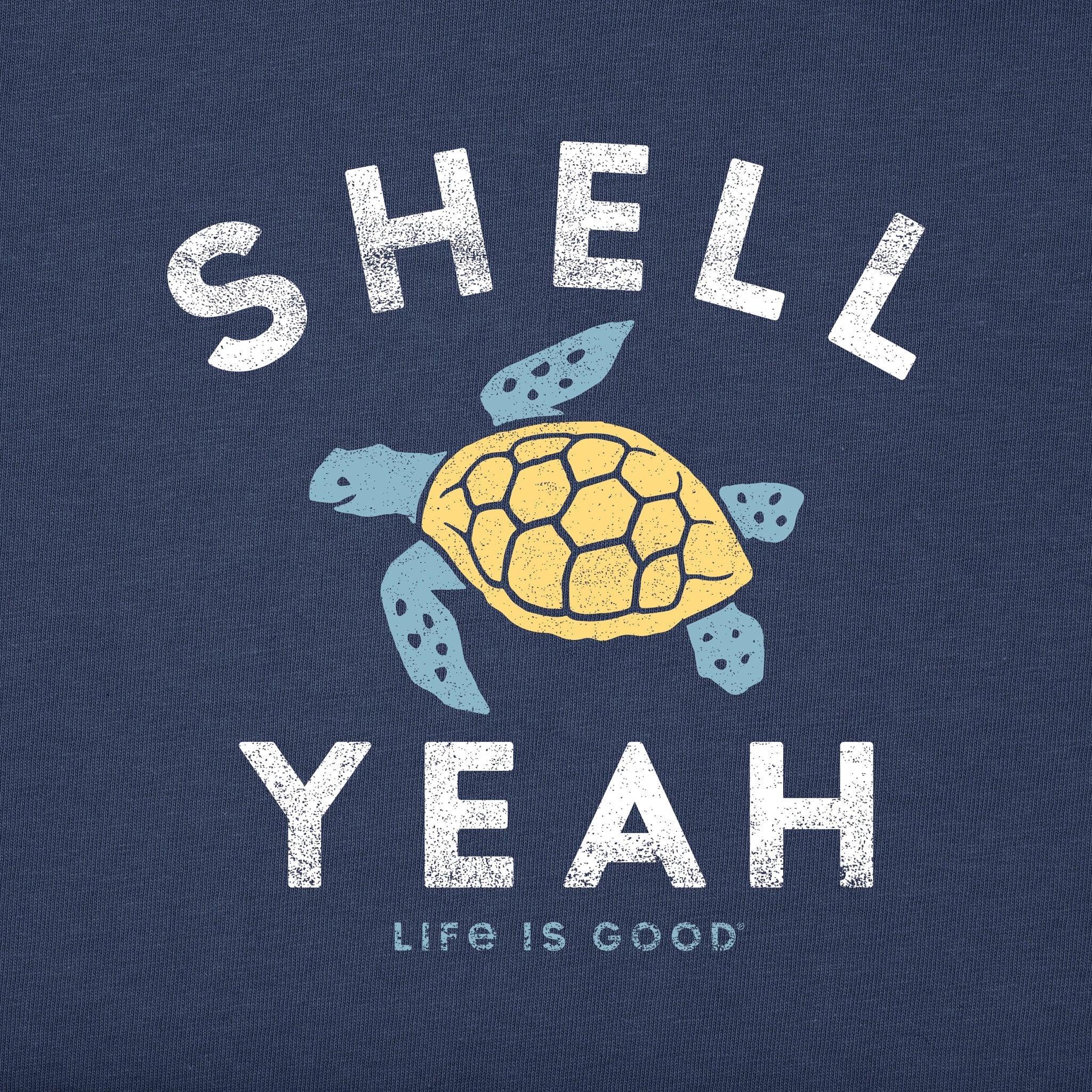 Men's Shell Yeah Short Sleeve Crusher Tee