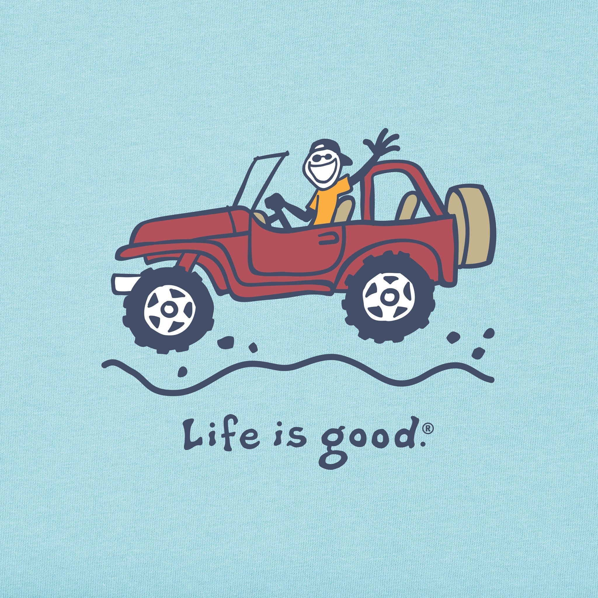 Men's Offroad Jake Short Sleeve Crusher Tee
