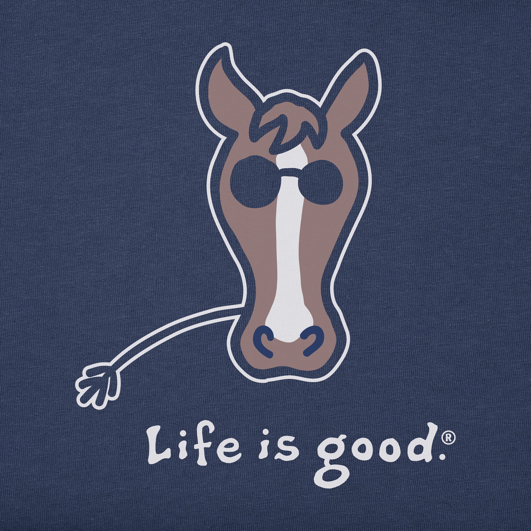 Women's Horse Short Sleeve Crusher Tee