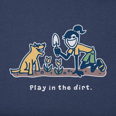 Women's Jackie Play in the Dirt Short Sleeve Crusher Tee