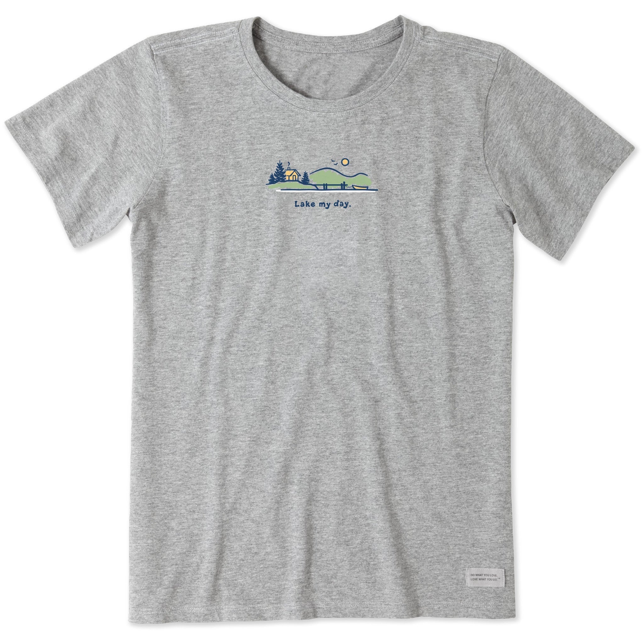 Women's Lake My Day Short Sleeve Crusher Tee