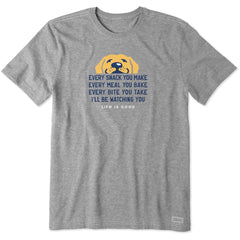 Men's I'll Be Watching You Short Sleeve Tee