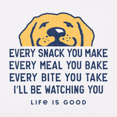 Women's I'll Be Watching You Short Sleeve Vee