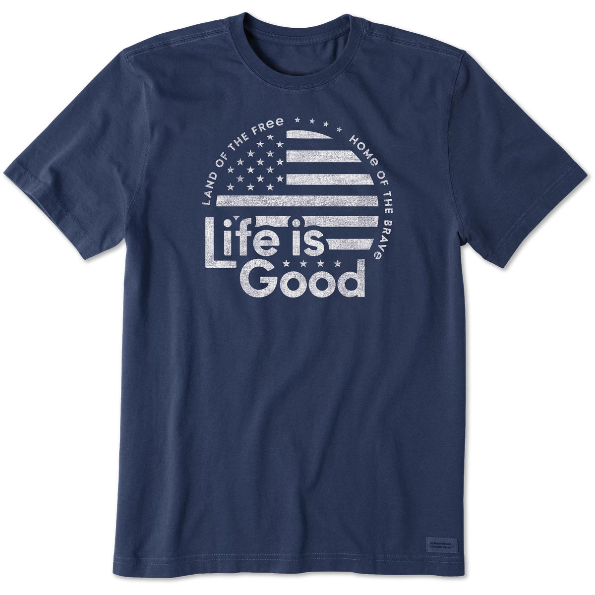 Men's Land of the Free LIG Short Sleeve Crusher Tee