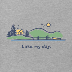 Men's Lake My Day Short Sleeve Crusher Tee