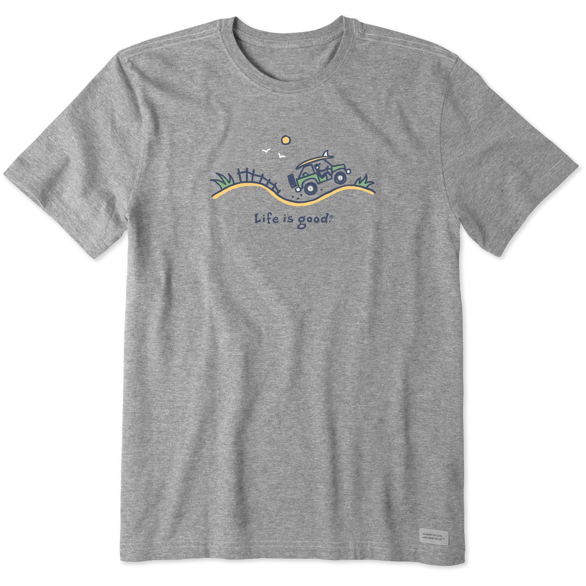 Men's Off-road Beach Short Sleeve Crusher Tee