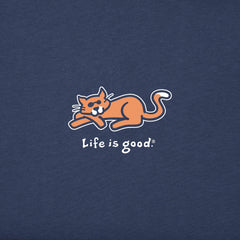 Women's Cat Short Sleeve Crusher Tee