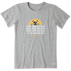 Women's I'll Be Watching You Short Sleeve Tee