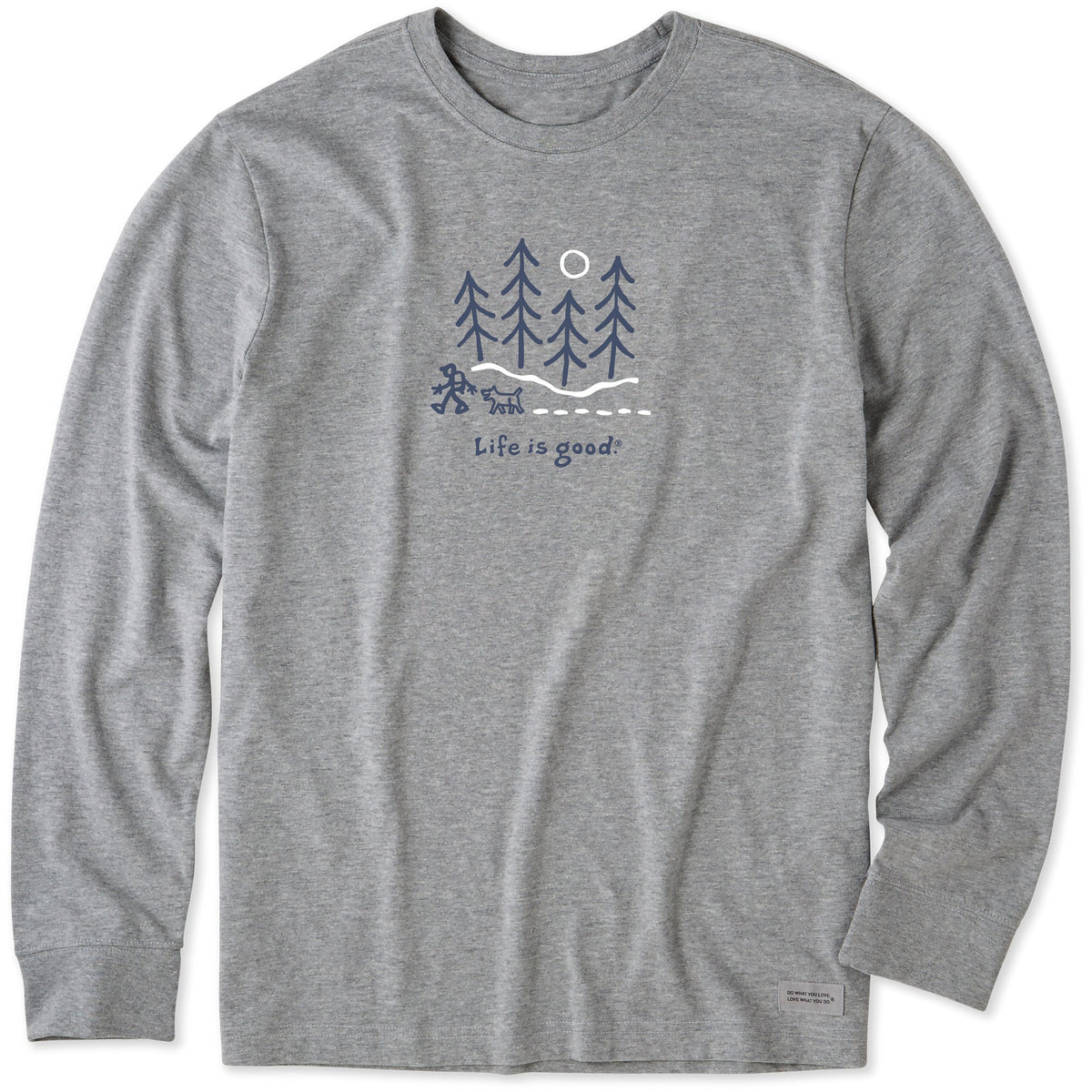 Men's Moonlight Woods Long Sleeve Crusher Tee