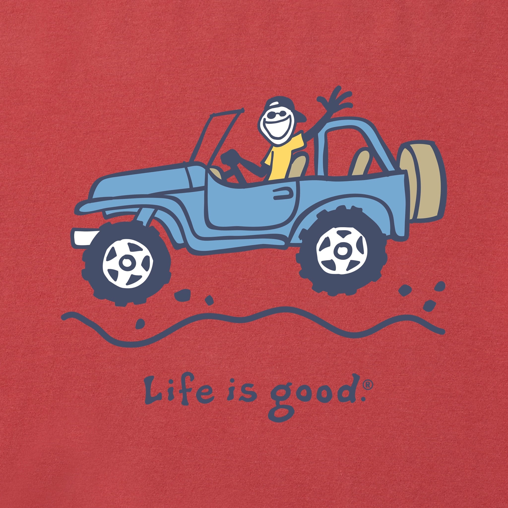 Men's Offroad Jake Short Sleeve Crusher Tee