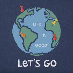 Men's Let's Go Short Sleeve Crusher Tee
