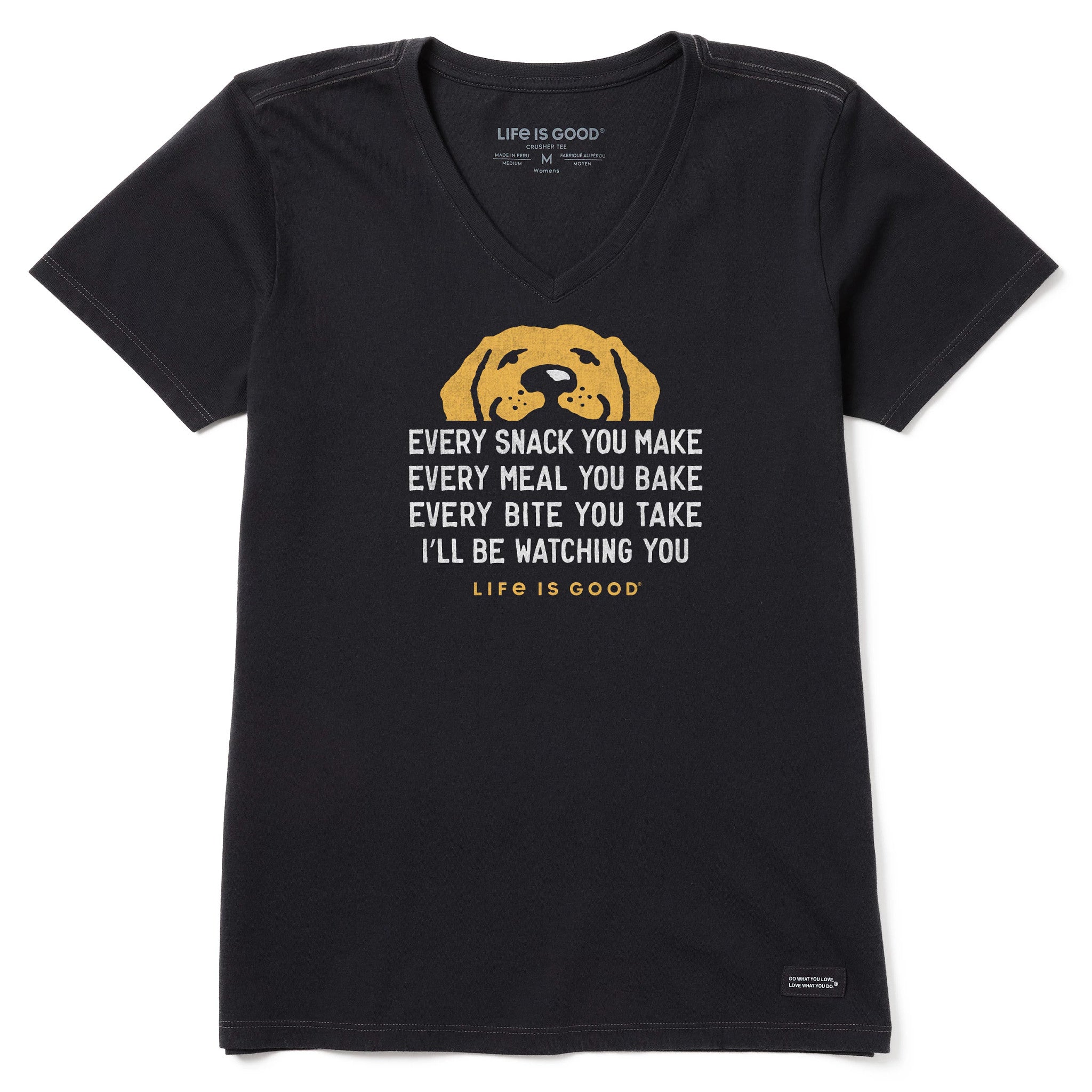 Women's I'll Be Watching You Short Sleeve Vee