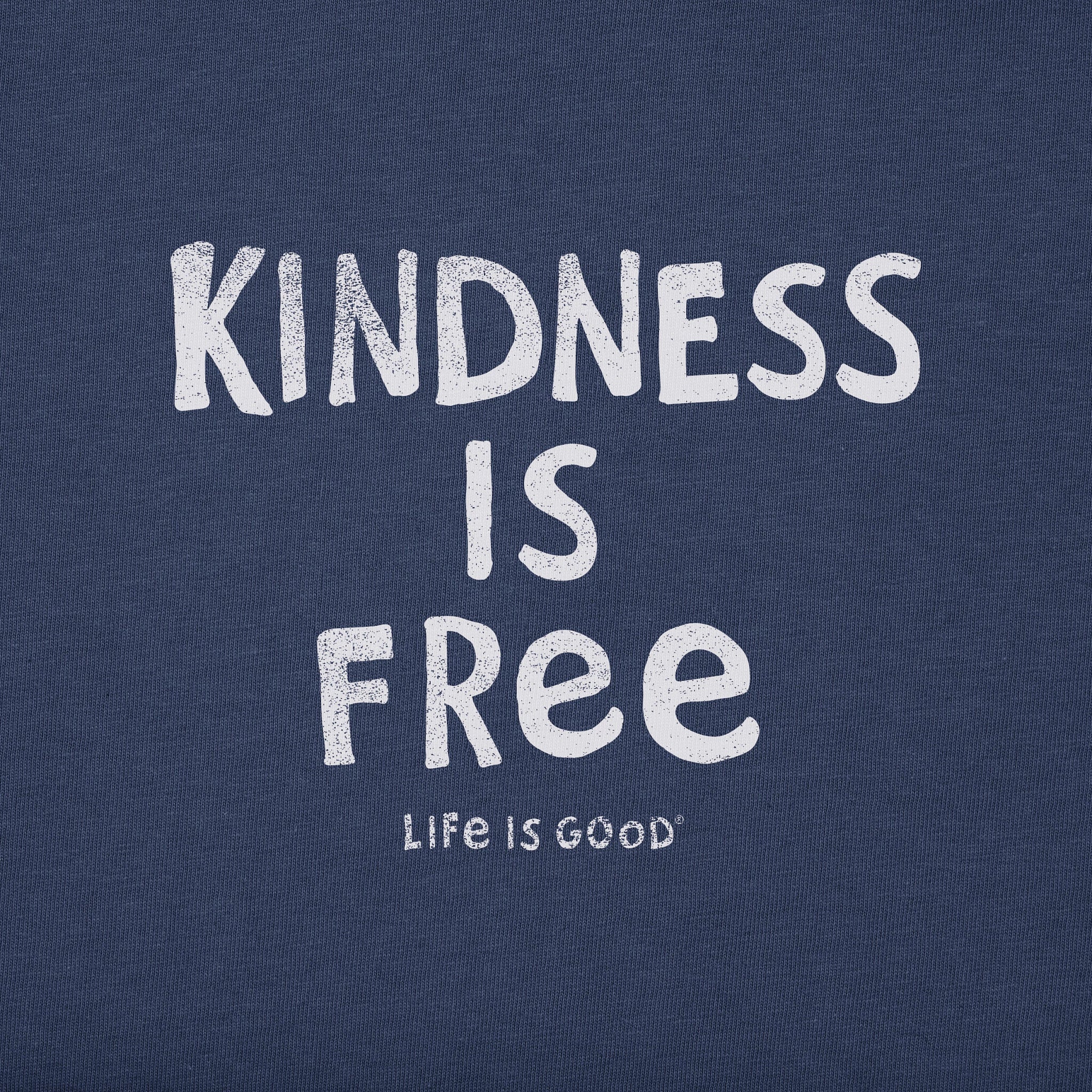 Men's Kindness is Free Short Sleeve Crusher Tee