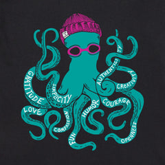 Men's Superpower Octopus Short Sleeve Crusher Tee