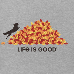 Women's LEAF JUMP Long Sleeve Crusher Vee