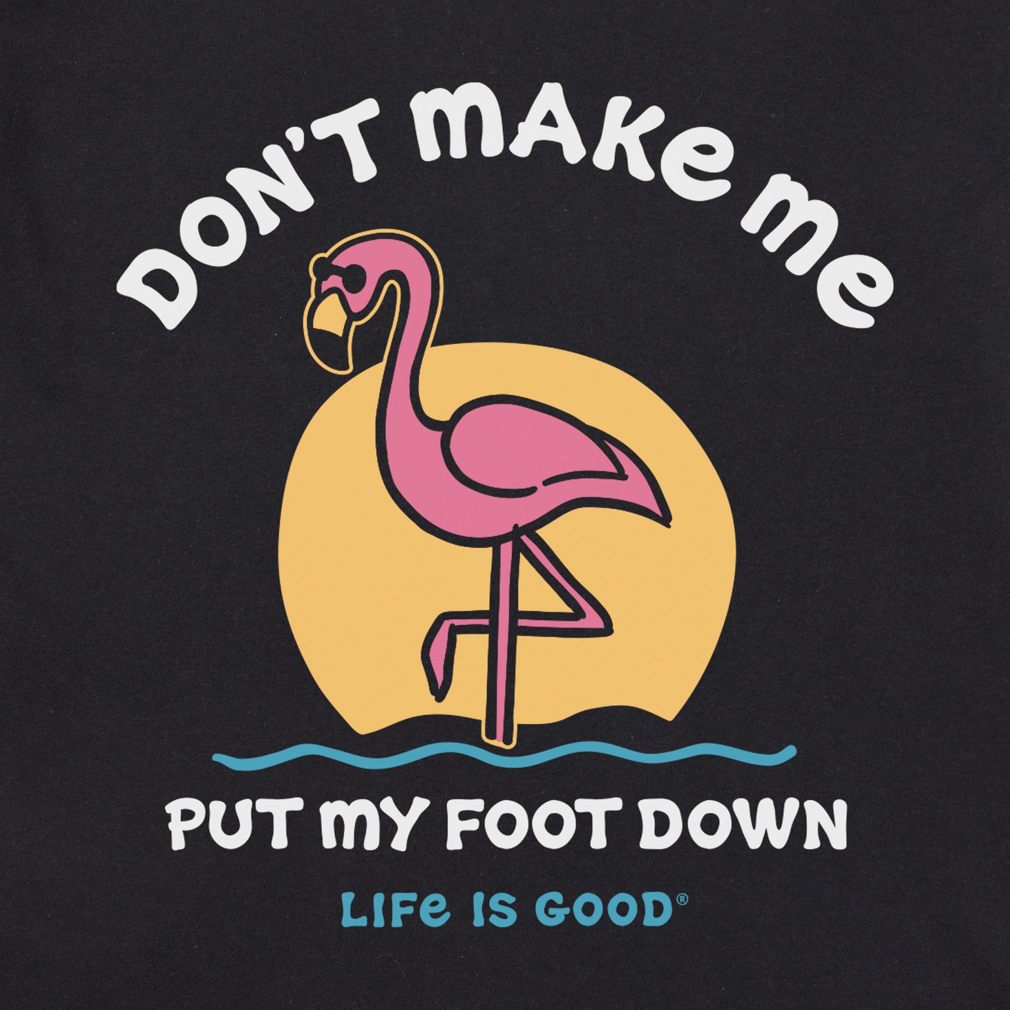 Men's Put My Foot Down Short Sleeve Crusher Tee