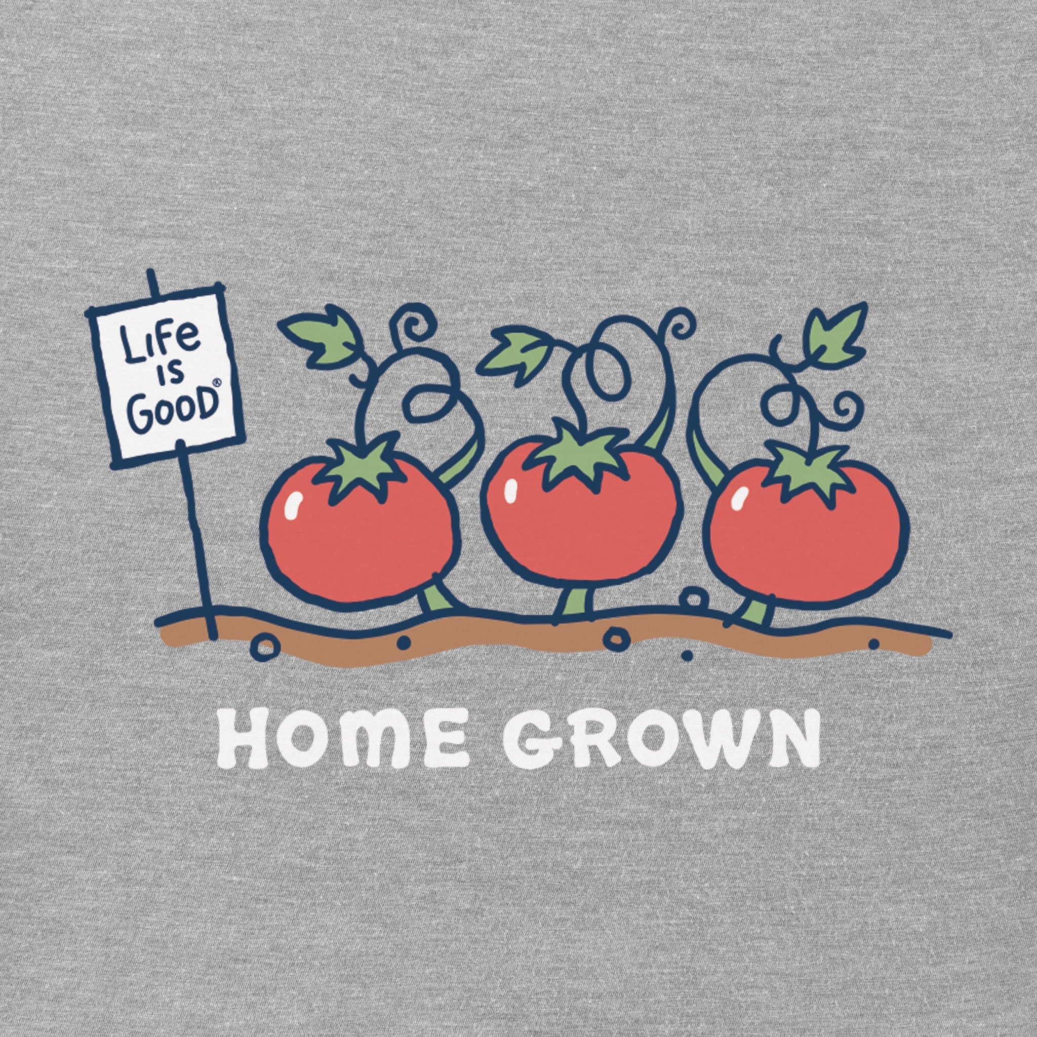 Women's Home Grown Tomatoes Short Sleeve Crusher Vee