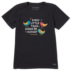 Women's Gonna Be Alright Short Sleeve Crusher Tee