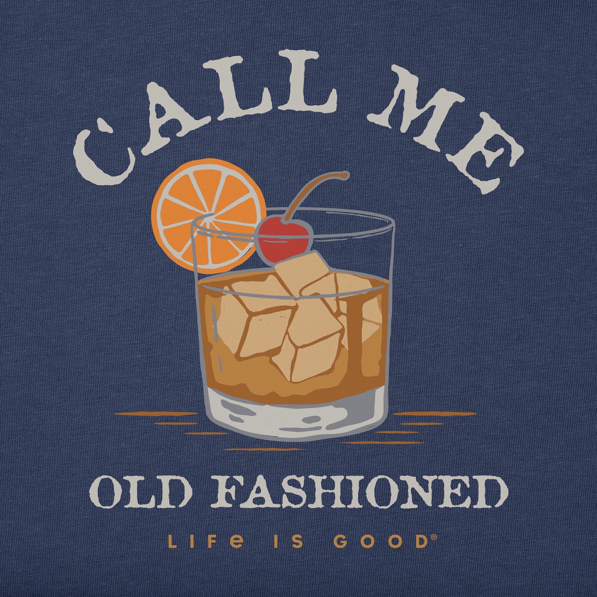 Women's Call Me Old Fashioned Short Sleeve Crusher Vee