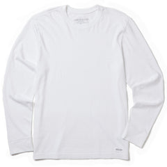 Men's Solid Long Sleeve Tee