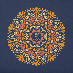 Women's Golden Mandala Long Sleeve Crusher Tee