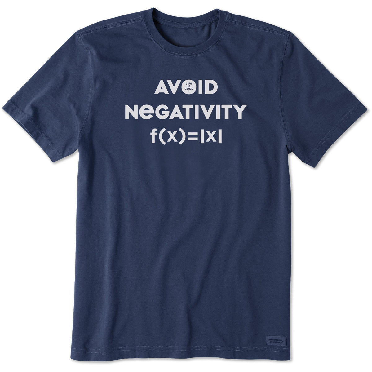Men's Avoid Negativity Short Sleeve Crusher Tee