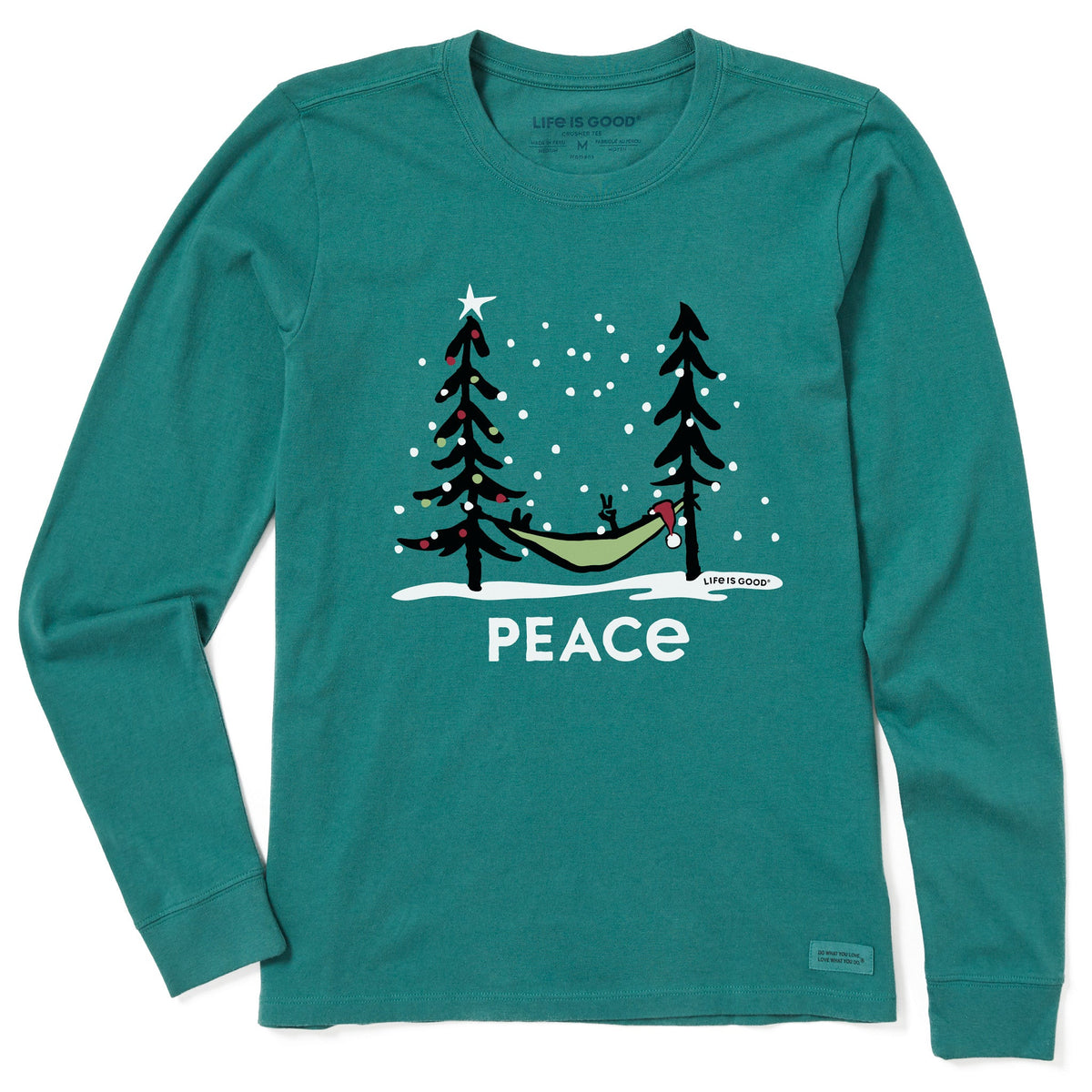 Women's Holiday Hammock Long Sleeve Crusher Tee