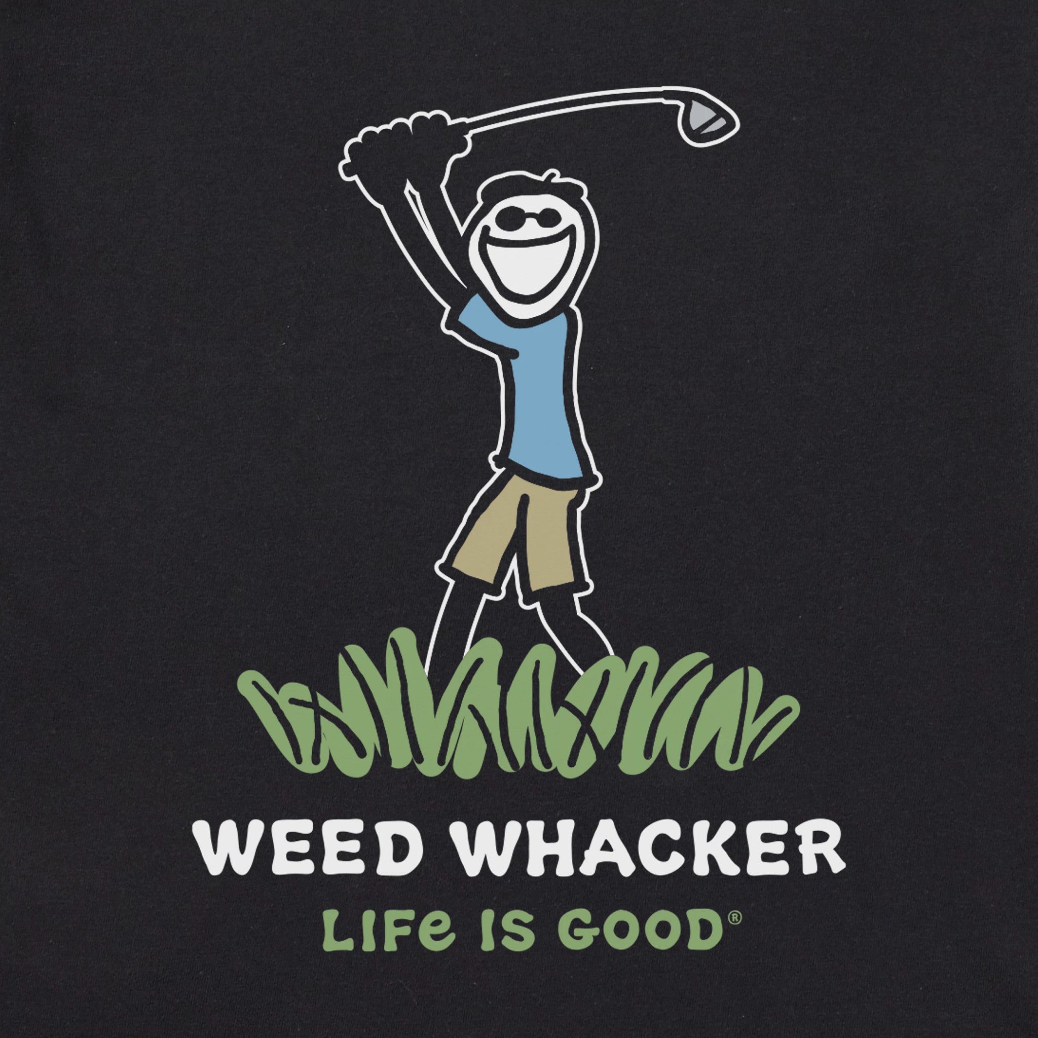 Men's Jake Weed Whacker Short Sleeve Crusher Tee