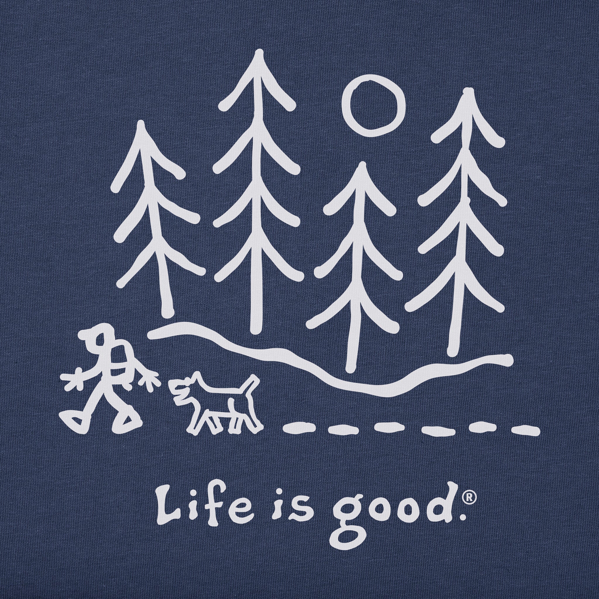 Men's Moonlight Woods Long Sleeve Crusher Tee