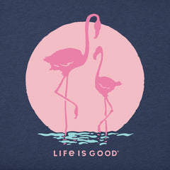 Women's FLAMINGO MAMA AND CHILD Short Sleeve Tee