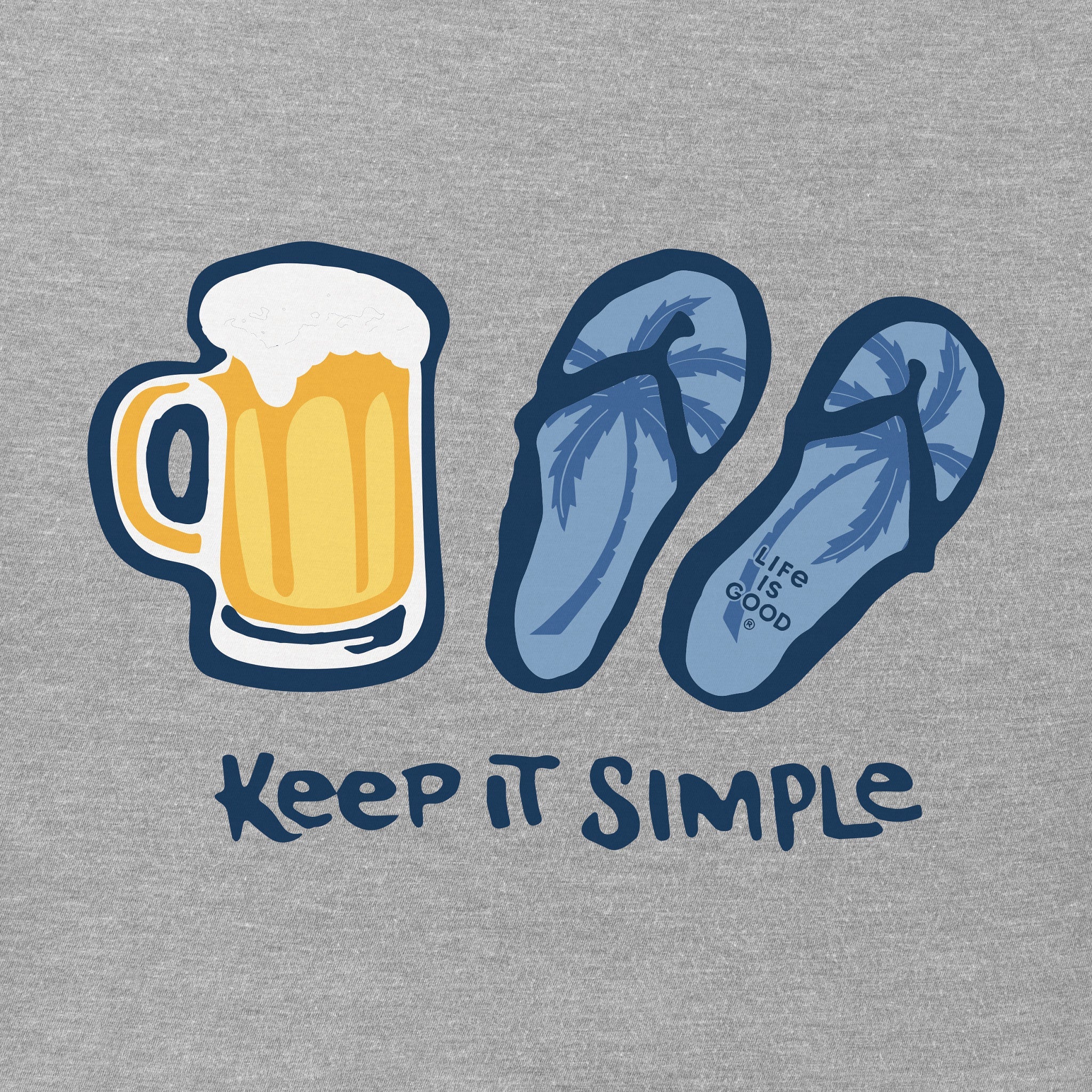 Women's Keep it Simple Beer Short Sleeve Crusher Tee