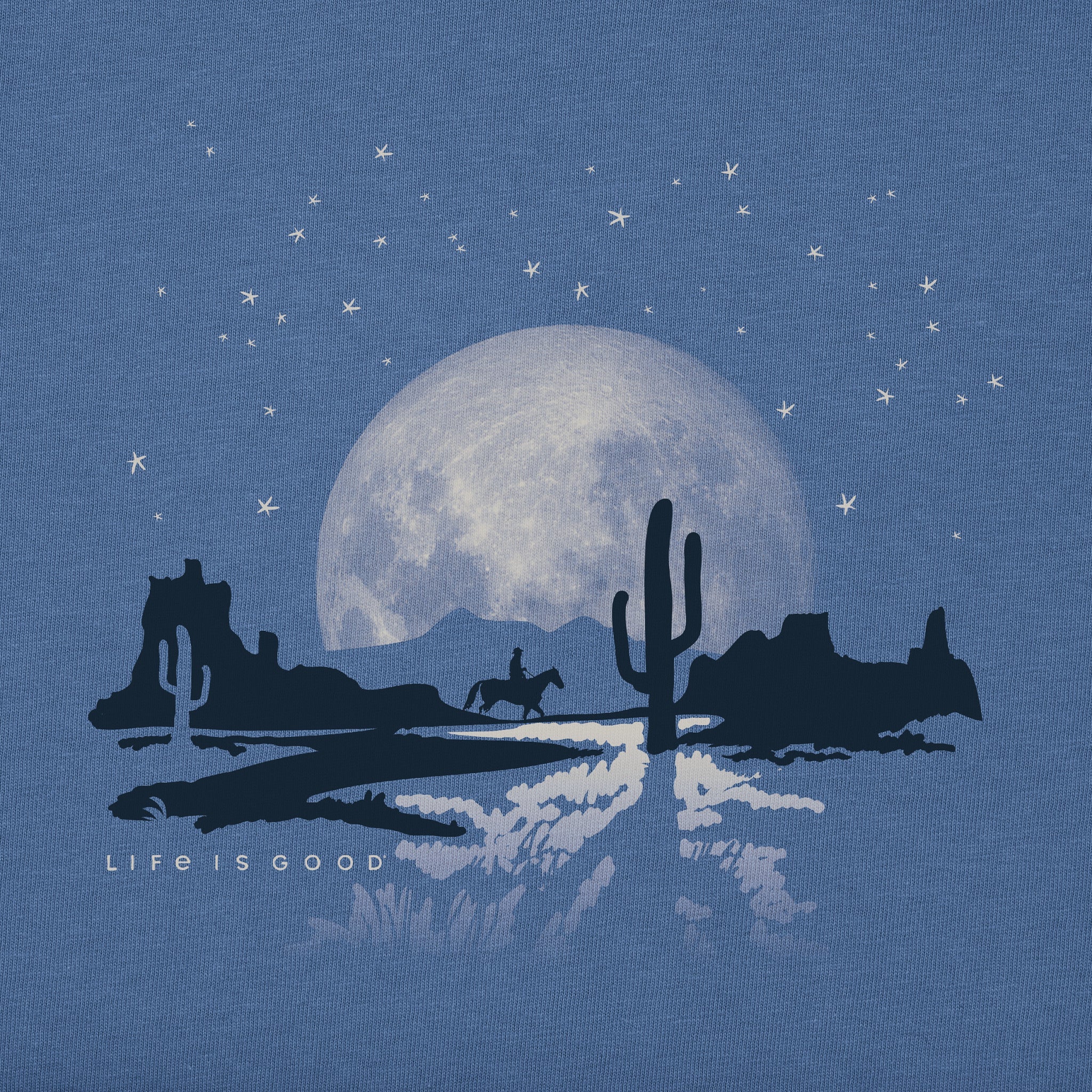 Men's Moonlight Rider Short Sleeve Crusher Tee
