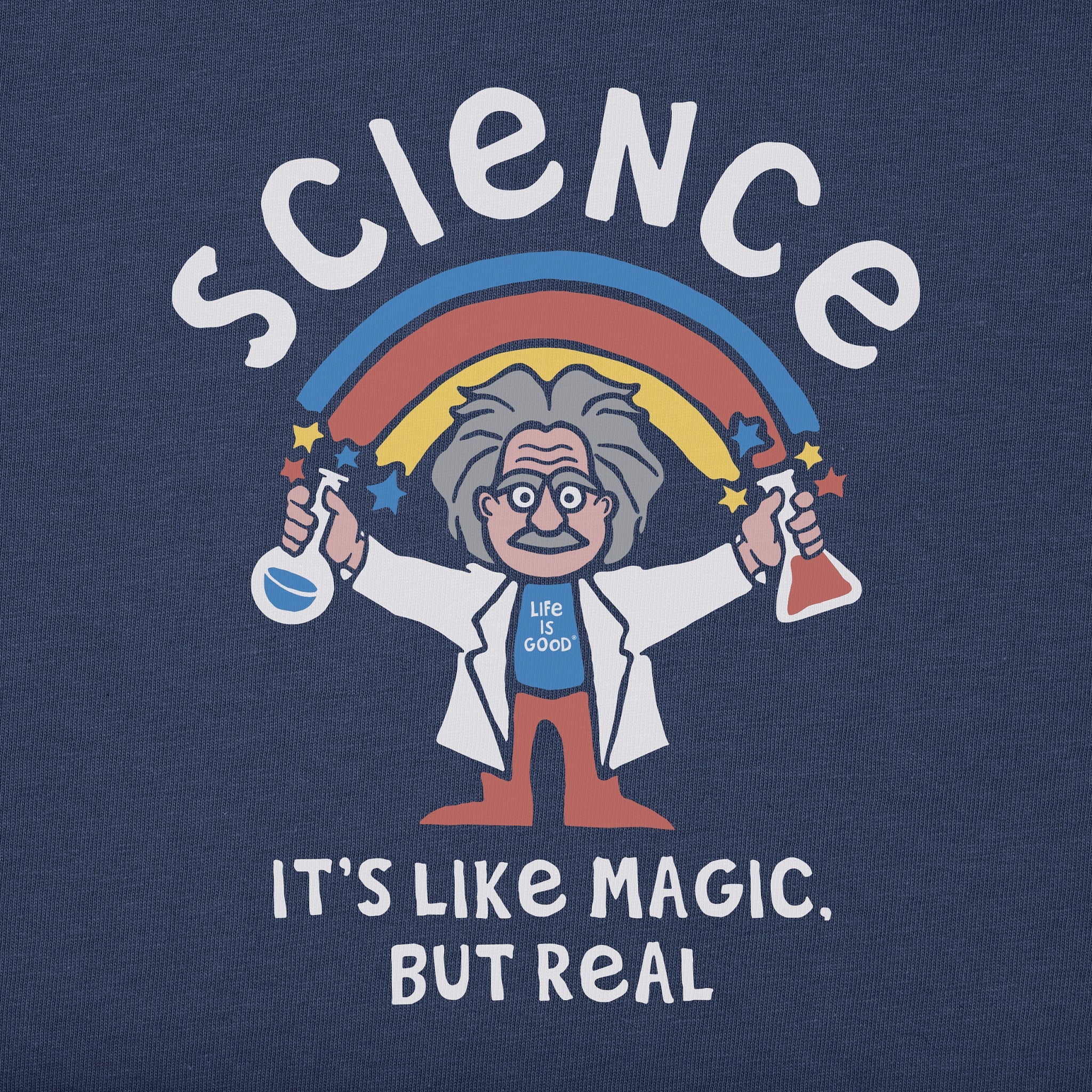 Kids Science Is Like Magic Short Sleeve Crusher Tee